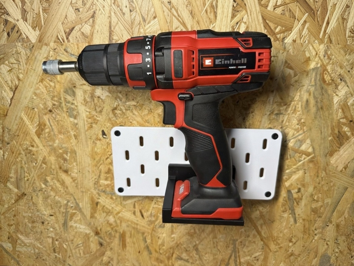 Halter für Einhell Akku Geräte - für Ikea Skadis