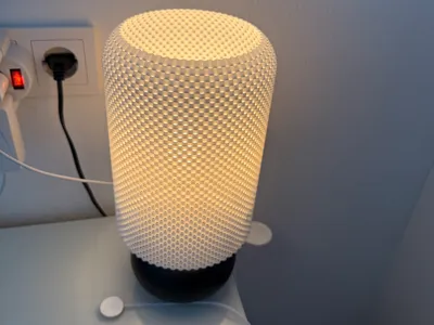 Lampshade woven pattern, mount up to ø28mm