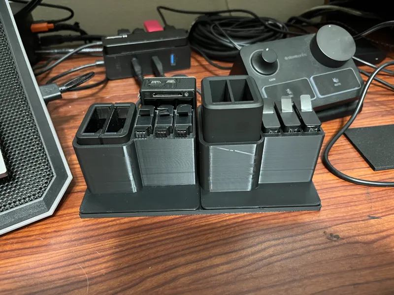 Gridfinity Gopro Hero 8 Charging/Storage