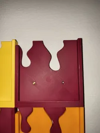 base holder with nails ( for mouting)