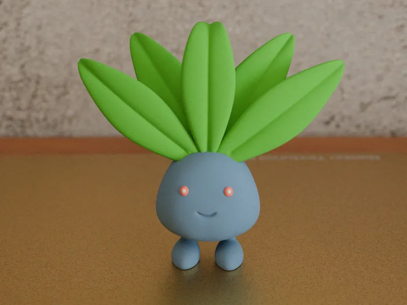 Oddish Statue