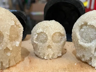 SKULL MOLD FOR YOUR SUGAR / TPU