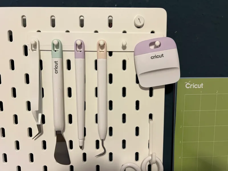 IKEA Skadis Cricut Tools