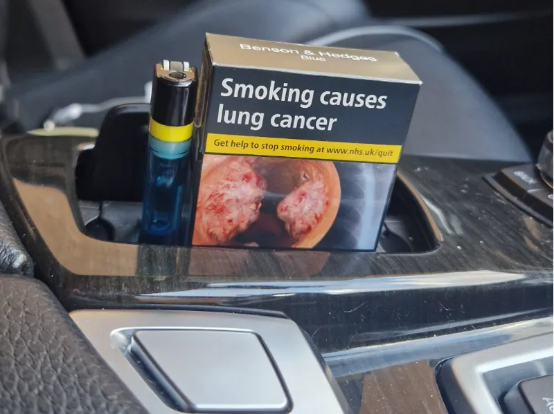 BMW Ashtray - Cigarette & Lighter Holder