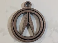 Porte-clés gyroscopique Acura — photo 2