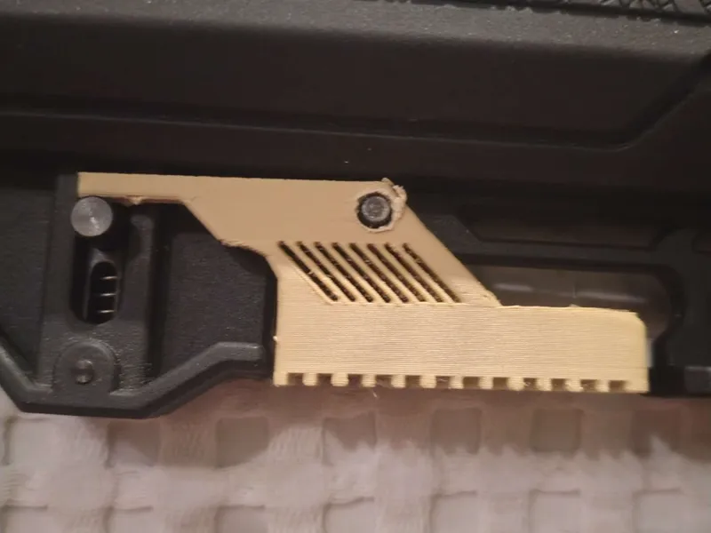 Specna Arms (SA) FX-01 stock adjustment lever