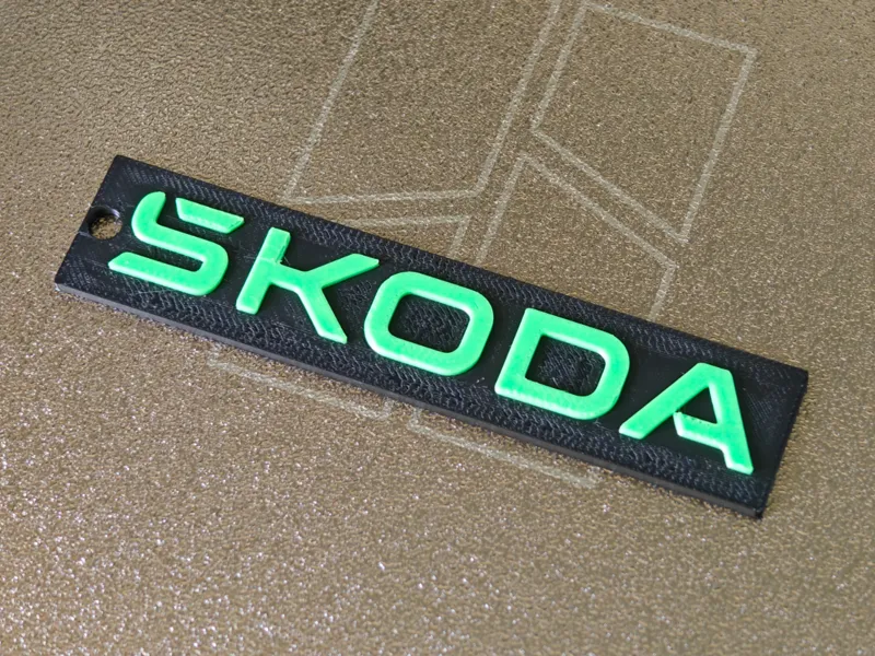 Skoda keychain (No AMS)