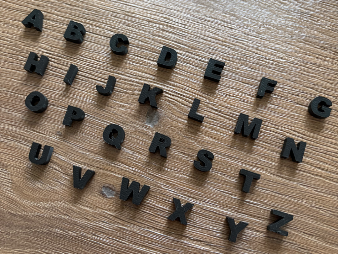 Letters A - Z