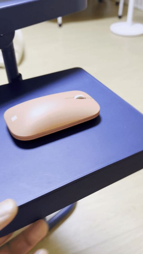 Clip-On Mouse&Tray for IKEA BJÖRKÅSEN Laptop Stand