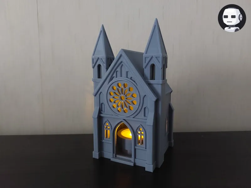 Cathedral Tea Light Holder - Gothic Glow for Home