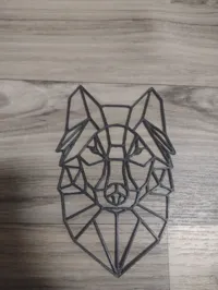 Loup low poly — photo 1
