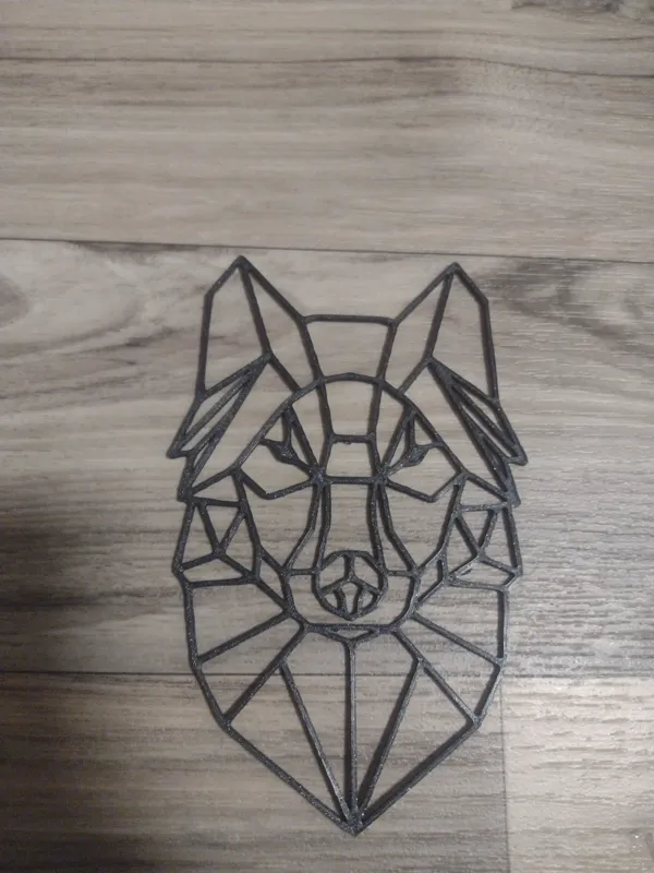 Loup low poly