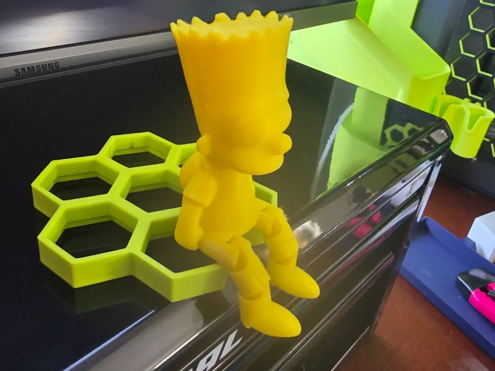 Bart Simpson Flexi Articulated Legs by DougBurton1969 - MakerWorld