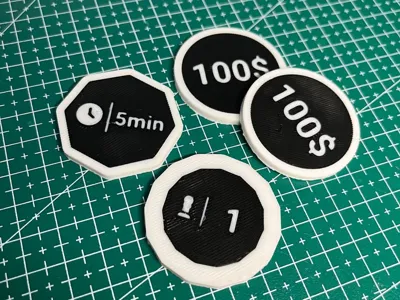 Customizable Token & Coin Generator