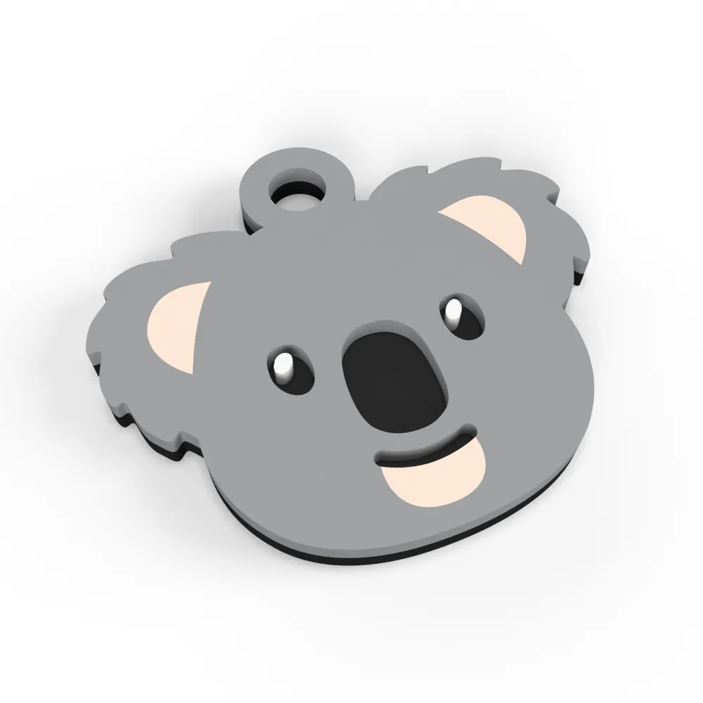Animals koala keychain by nicodeimos MakerWorld