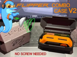 Flipper Zero + wifi module ComboCase V2