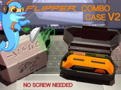 Flipper Zero + wifi module ComboCase V2