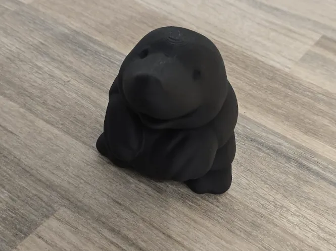 3D-scan einer dekorativen Maulwurf Figur