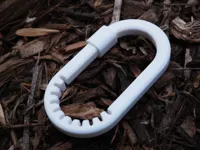 Carabiner Clip + Slide lock
