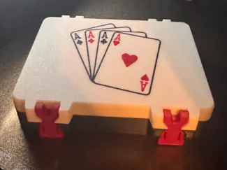 Dual Playing Cards Deck Box - Snaplock Edition