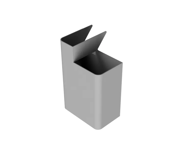 Bambu P1S poop chute 8mm magnets