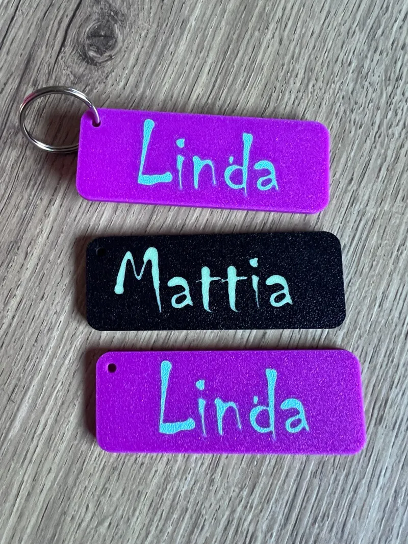 Personalized keychain