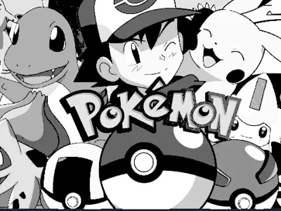 Pokemon - Hueforge - Black and White