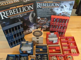 Star Wars: Rebellion - Hero Tray - Boardgame Inlay