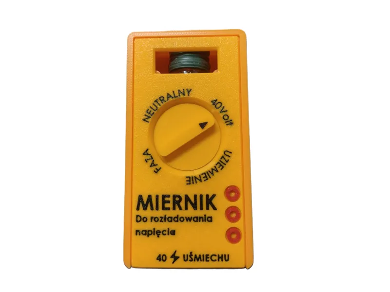 Miernik elektryka, multimeter with polish vodka
