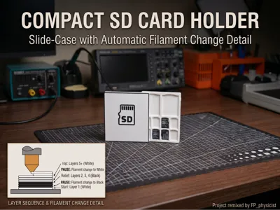 SD Card Holder – Sequential Multi-Color Remix