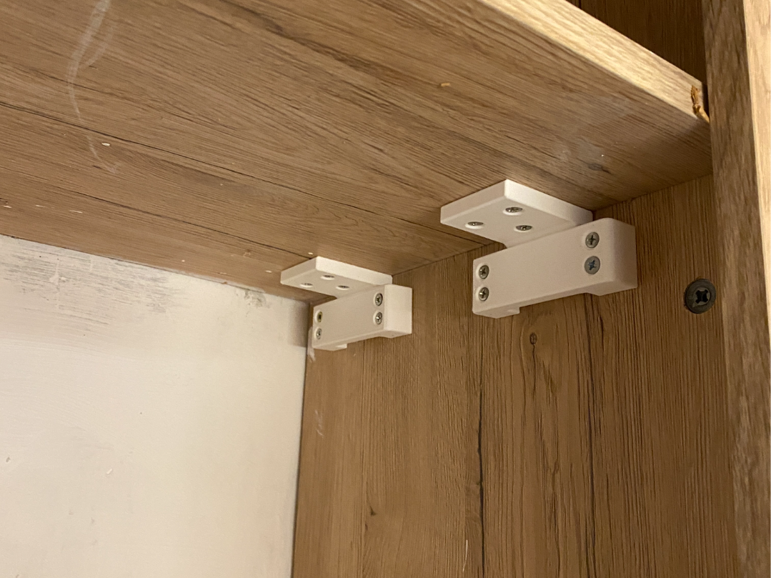 Universal Shelf Hook Set - stable and flexible