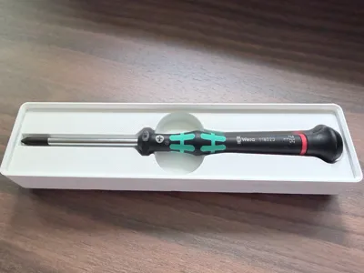Wera Krafform Micro 60 mm Gridfinity Bin 4x1x3