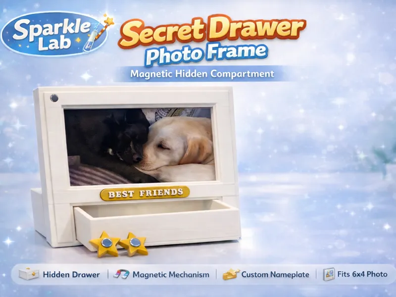 Secret Drawer Photo Frame