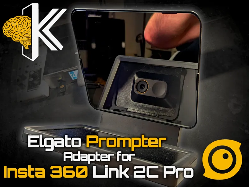 Elgato Prompter - Insta360 Link 2C Pro Adapter