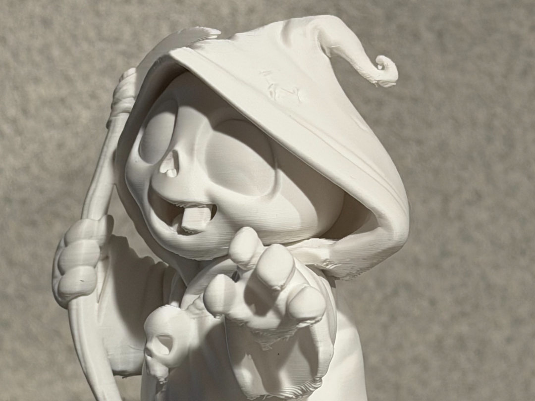 Aufzieh Figur "Skully" 3D model