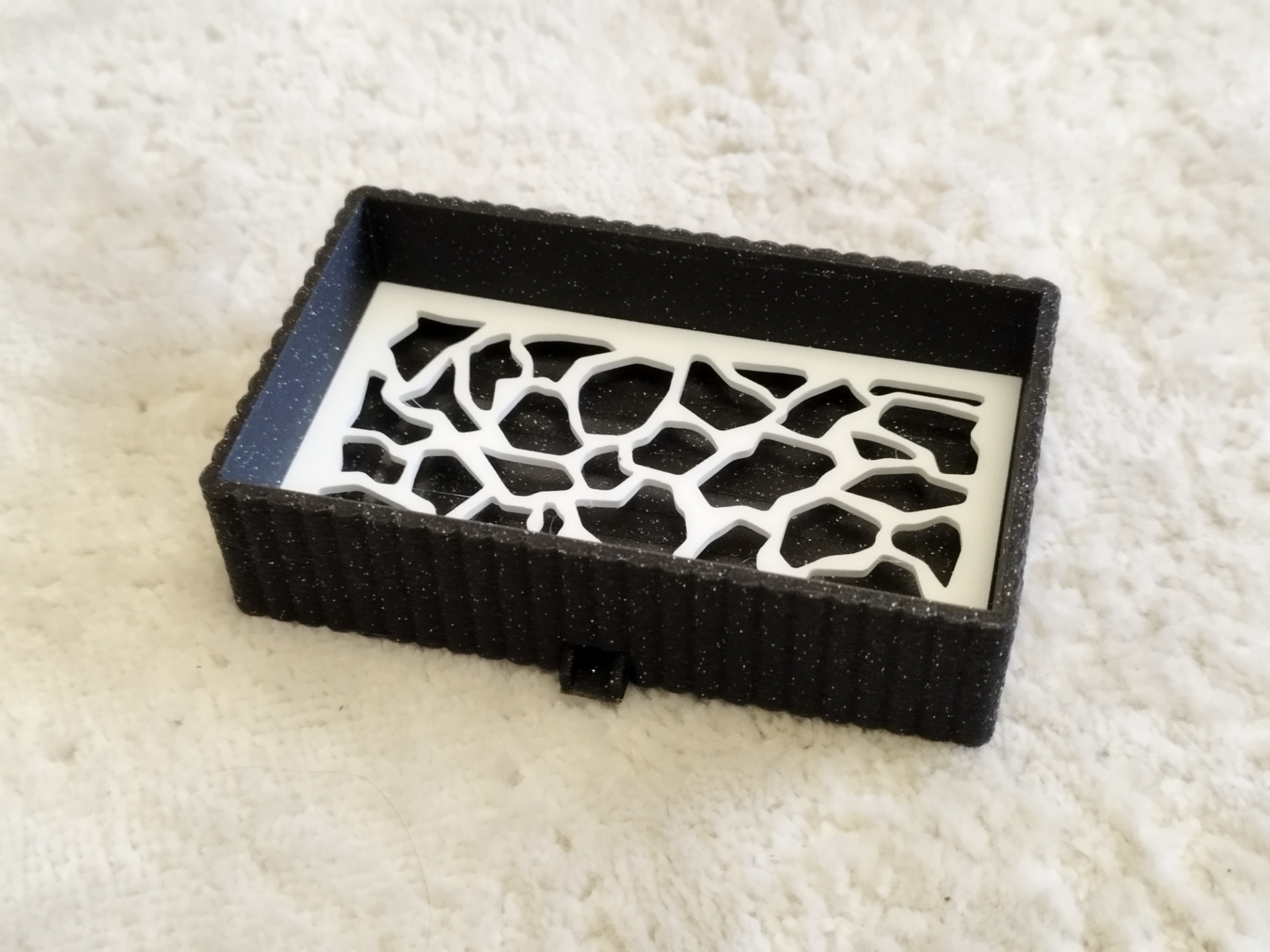 Two-Part Draining Soap Dish (No Supports)