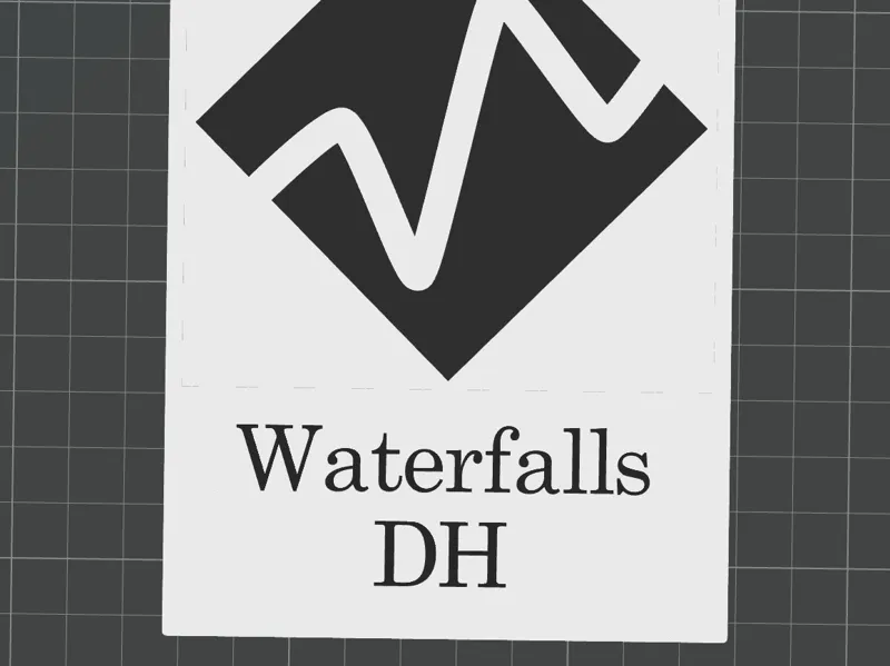 Black Dimond trail sign