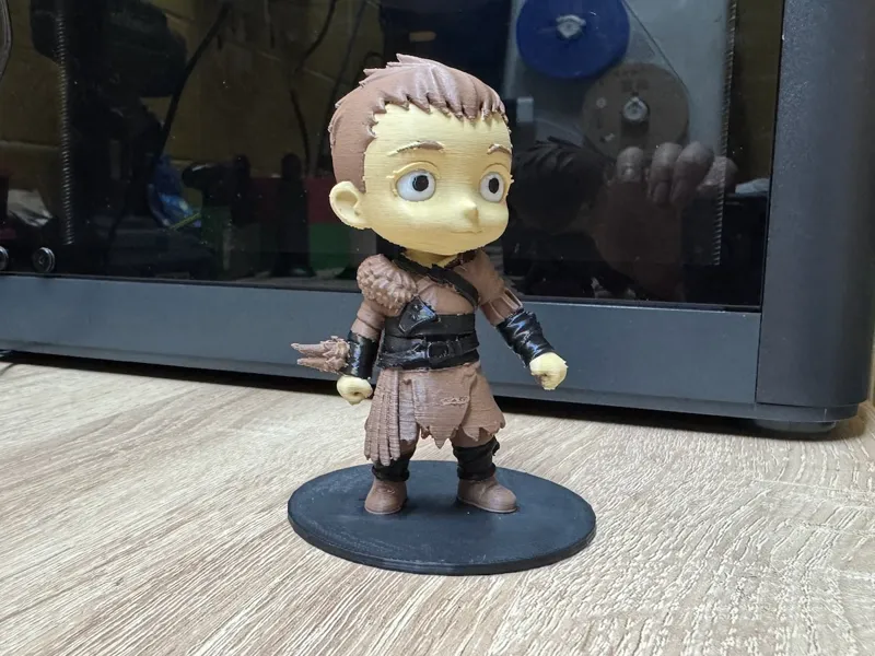 Atreus chibi style from God of War