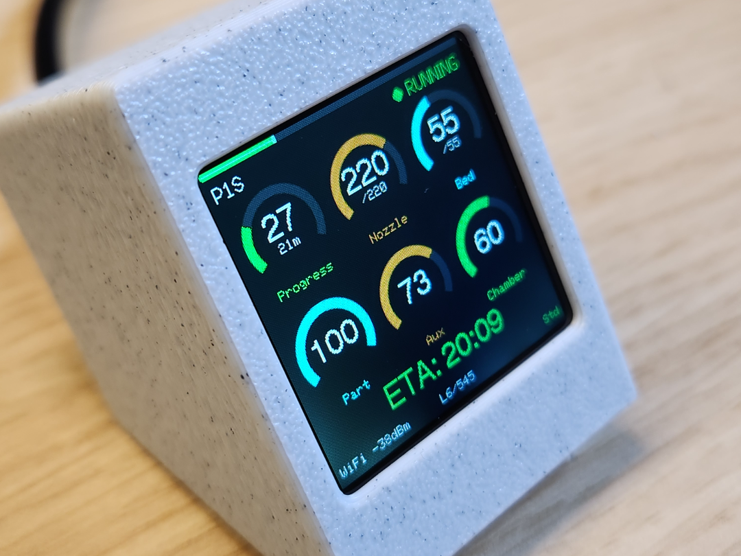 Featured 3D Models – Simple Print Monitor - ST7789 1.54" display case 