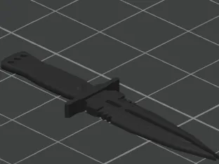 CS2 new knife (Twin blade)