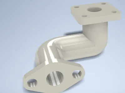 Bending pipe