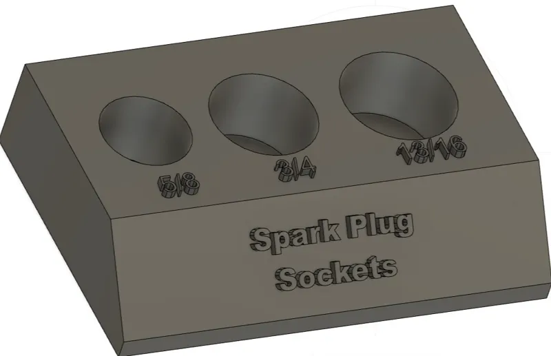 Common Spark Plug Socket Organizer
