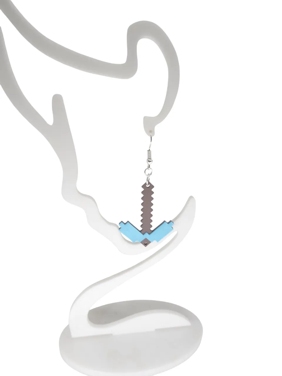Minecraft Earrings view 4