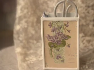 L-Size Photo Frame Pen Holder