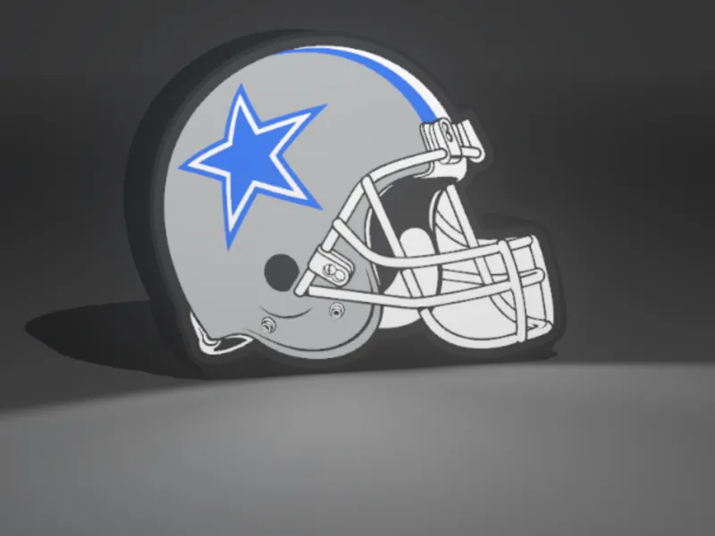 Dallas Cowboys Light Box