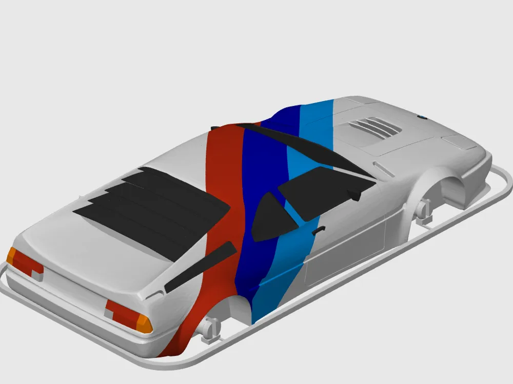 BMW M1 Procar Kit Card (1:24 scale) Remixed by The Kit Card Guy ...