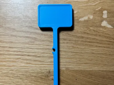 Watering Spike with Label