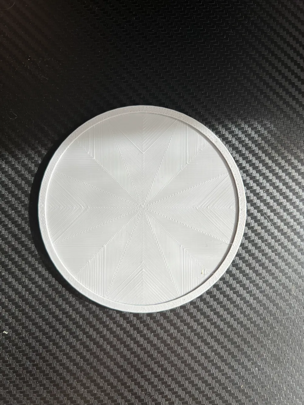 Simple Coaster with top surface pattern - Free 3D Print Model - MakerWorld