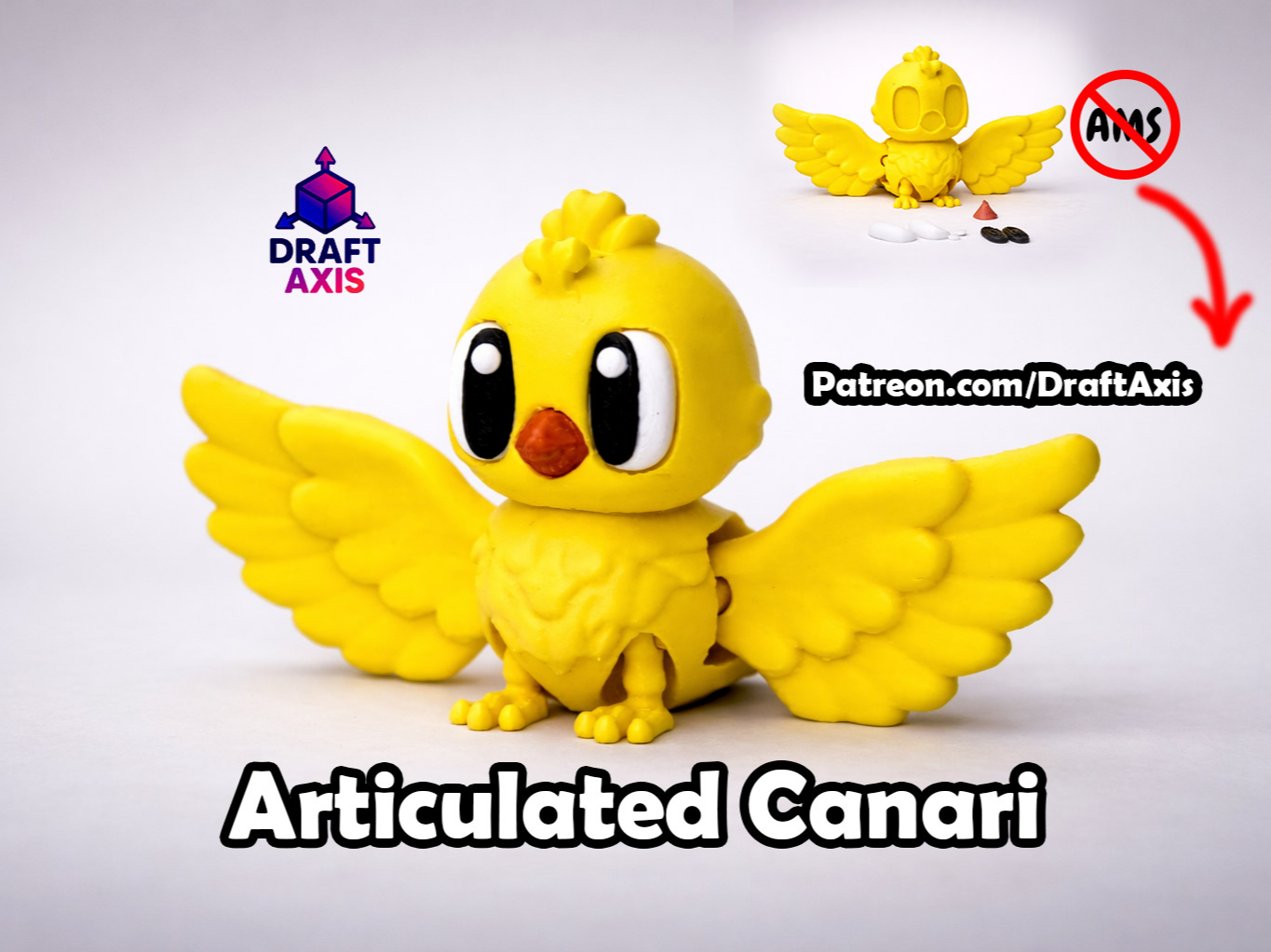 Articulated Canari - No Support!