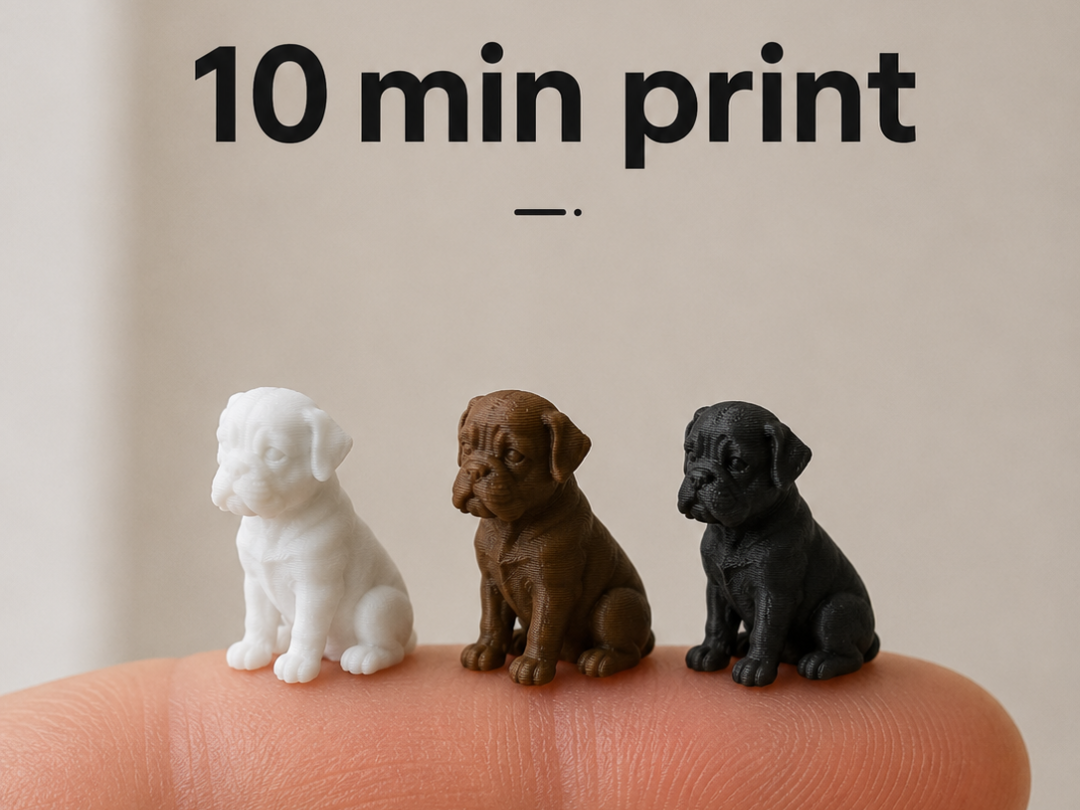 Boxer Mini Model – Detailed Dog 